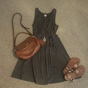 Hunter Green Wrap Dress